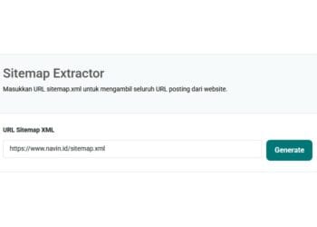 Sitemap XML Generator navin.id