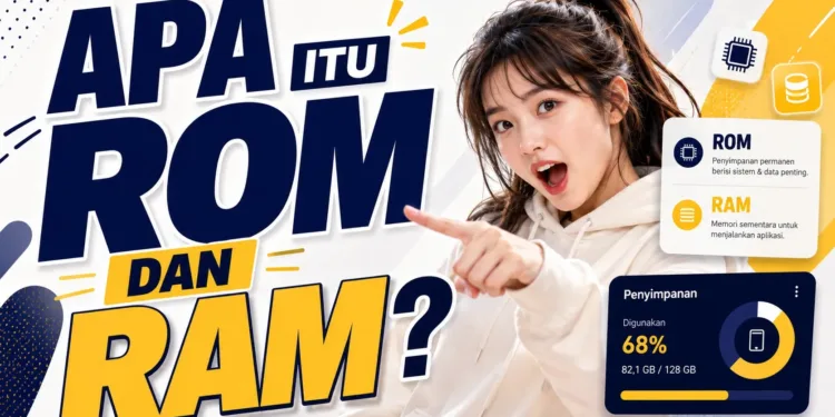 Perbedaan RAM dan ROM pada Smartphone yang Wajib Dipahami