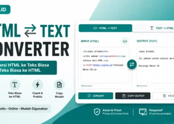 HTML ↔ Text Converter: Konversi HTML ke Teks dan Teks ke HTML